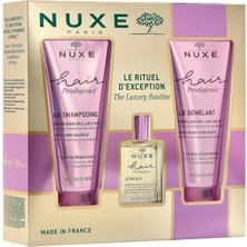 Nuxe Coffret Hair Prodigieux Maske 30 ml + Şampuan 200 ml + Saç Kremi 200 ml