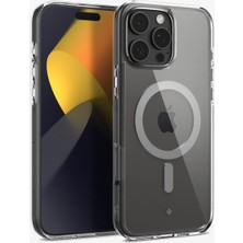Spigen Caseology iPhone 16 Pro Max Kılıf Capella Mag MagSafe özellikli Clear Gray - ACS08301