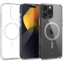 Spigen Caseology iPhone 16 Pro Max Kılıf Capella Mag MagSafe özellikli Clear Gray - ACS08301