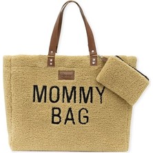 Mordesign Mommy Bag,anne Bebek Bakım Çantası,cüzdan Hediyeli, Xl Büyük Boy,kadın Çantası,morteddy Serisi