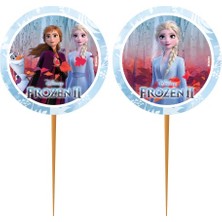 Kidspartim Frozen Temalı  Kürdan 10 Lu