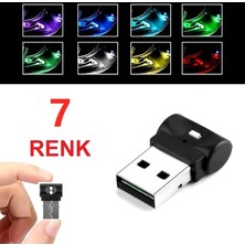 Sistem Led Market USB Disco Ambiyans LED 7 Renkli Mini LED 8cm