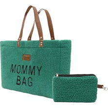 Mordesign Mommy Bag, Anne Bebek Bakım Çantası, Cüzdan Hediyeli, Xl Büyük Boy, Kadın Çantası, Morteddy Serisi,