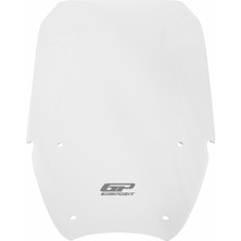 GP Kompozit BMW R 1300 GS 2024-2026 Uyumlu Ön Cam Şeffaf 49 cm