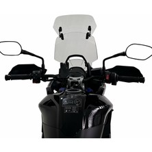 GP Kompozit Triumph Tiger Sport 660 2023-2024 Uyumlu Plastik Elcik Koruma Siyah