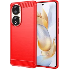 Qichengda Honor 80 Buzlu Fırçalanmış Silika Jel Cep Telefonu Kılıfları (Yurt Dışından)