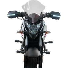 GP Kompozit Honda CB750 Hornet 2023-2024 Uyumlu Led Sinyalli Elcik Koruma Siyah