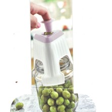 Store Zeytin Çizme Aparatı - Kesme Makinesi - Parmaklık Hediyeli