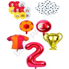 Best Parti Sarı Kırmızı Galatasaray Balon Seti Yaş 2
