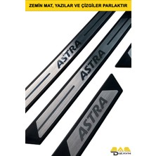 Bab Dizayn Automotive Opel Astra K Hb/sd Krom Kapı Eşik Koruması 2015-2021 Arası 4 Parça