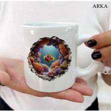 Hediyeci Abla Her Yaşa ve Zevke Uygun Balık Akvaryum Kişiye Özel Kupa Bardaklar