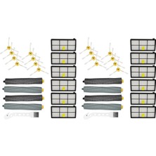 Vuebul Takım Yedek Rulo Fırça Yan Fırçalar 800 Serisi 870 871 990 Elektrikli Süpürge Için Hepa Filtreler (Yurt Dışından)