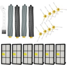 Vuebul Takım Yedek Rulo Fırça Yan Fırçalar 800 Serisi 870 871 990 Elektrikli Süpürge Için Hepa Filtreler (Yurt Dışından)