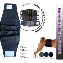 Sılky - Erkek Köpek Için Çiş Bel Bandı / Yıkanabilir ( Lacivert - Large )
