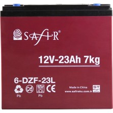 Safir 12 V - 23 Ah Grafen Jel Akü