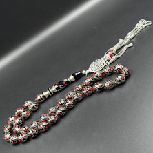 Hicaz Tesbih El Nakkaş Sanatı Erzurum Oltu Taşı Tesbih Hcz-Model Frtjj
