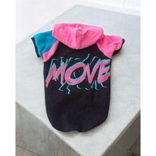 Kemique Move Extra Kapşonlu Sweatshirt Orta ve Büyük Irklar Için