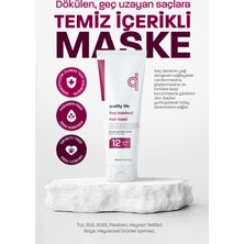 Quality Life Ql 12 Aktifli Saç Maskesi - Besleyici Onarıcı Nemlendirici Aşırı Yıpranmış Saçlar Saç Uzatma Maskesi