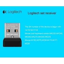 Logi Nano USB Receiver Alıcı 5'li Paket (Klavye Mouse Setleri) Için