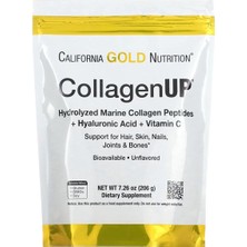 California Gold Nutrition California Gold Collagen up Unflavored (tatsız) 7,26 Oz 206 gr