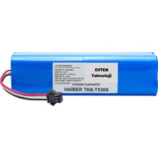 Evtek Haiber Tab T530S  6400MAH Robot Süpürge Bataryası