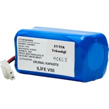 Evtek Ilife V50  2600MAH Robot Süpürge Bataryası