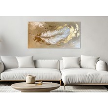 Allure Art Design Soyut Tüy Kanvas Tablo