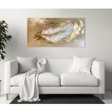 Allure Art Design Soyut Tüy Kanvas Tablo