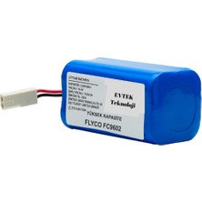 Evtek Flyco FC9602  3200MAH Robot Süpürge Bataryası