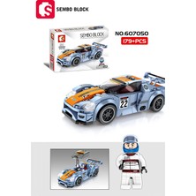 Sembo Block Porsche 918 Rsr Yarış Arabası 179 Parça Yapı Blokları LEGO ile Uyumlu (607050)