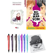 Konuşmak Yok! ve Mor Benekli 2'li Set + Hediyeli