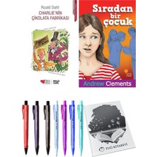 Sıradan Bir Çocuk ve Charlie'nin Çikolata Fabrikası 2'li Set + Hediyeli