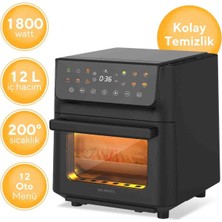 Kumtel Xxl 12 Litre Aırfrayer Mini Fırın