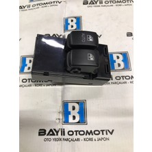 Bayii Otomotiv Getz 2li Cam Düğmesi /getz Sol 2'li Düğme