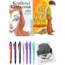 35 Kilo Tembel Teneke ve Kraliçeyi Kurtarmak 2'li Set + Hediyeli