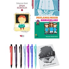 Patlamış Mısır Korsanları ve Şipşak Bilmeceler 1 2'li Set + Hediyeli