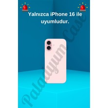 Paladyum Case iPhone 16 Uyumlu Lux Işıltılı Inci Charmlı Kelebekli Kılıf