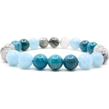 Nelleovana Doğal Taşlı Burç Bilekliği Ikizler Burcu