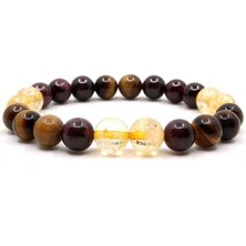 Nelleovana Doğal Taşlı Burç Bilekliği Aslan Burcu