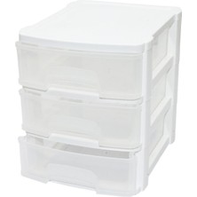 Store Tonton - No:0 Çekmece 3 Katlı 17.5X14.4X16.9CM
