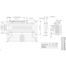 Teknomecs 2X16 LCD Yeşil Ekran