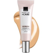 Avon Make Up + Care Serum Fondöten SPF30 - 125G Warm Ivory