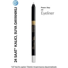 Avon Power Stay Jel Eyeliner Silver Shimmer