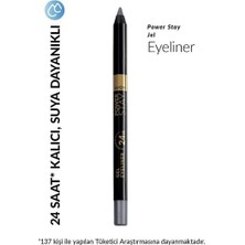 Avon Power Stay Jel Eyeliner - Steel