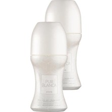 Avon Pur Blanca Kadın Rollon 50 ml. Ikili Set