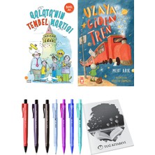 Uzaya Giden Tren ve Galata'nın Tembel Martısı 2'li Set + Hediyeli