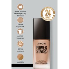 Avon Power Stay Mat Fondöten 30ml. 210N Light Beige