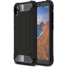 Cepustik Telefon Aksesuarları Xiaomi Redmi 7A Kılıf Crash Zırh Silikon Kılıf