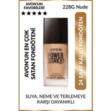 Avon Power Stay Mat Fondöten 30ml. 228G Nude