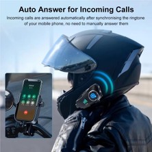 Prepare 1080P Kamera Kayıt Özellikli Motosiklet Kask Kulaklık Q-28P 32GB Hafıza Kartı Hediyeli Wireless App